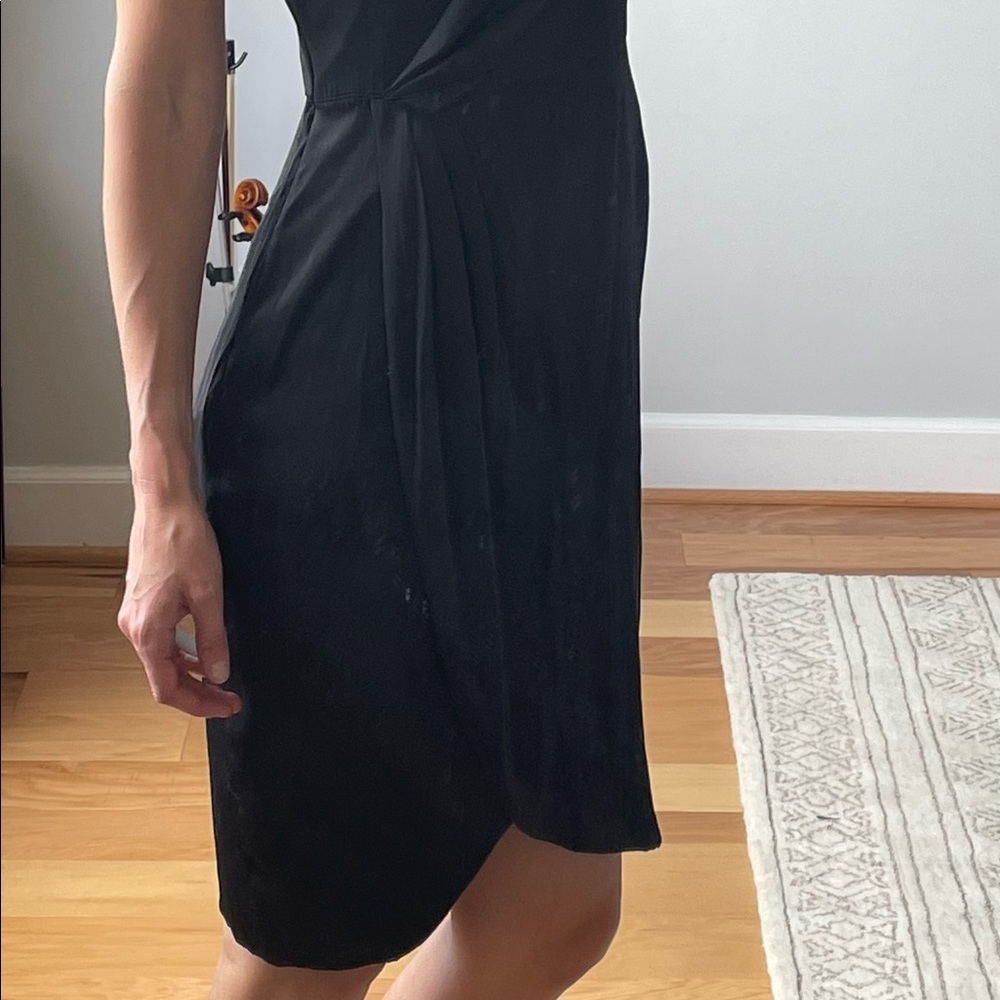 Banana republic black mini dress